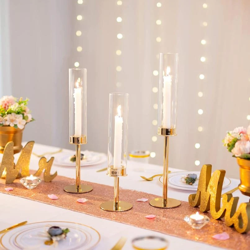 Elegant 3 Piece Candle Holders for Every Home
