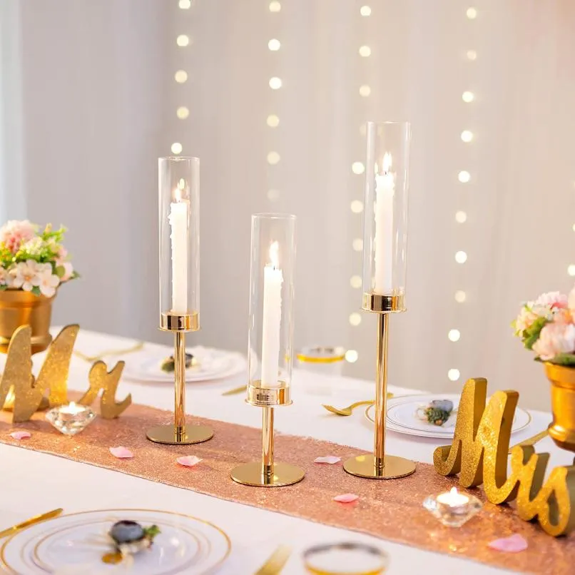 Elegant 3 Piece Candle Holders for Every Home