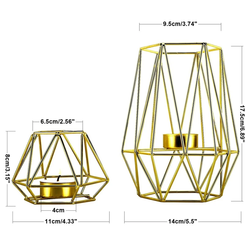Unique Design Metal Tea light Candle Holder