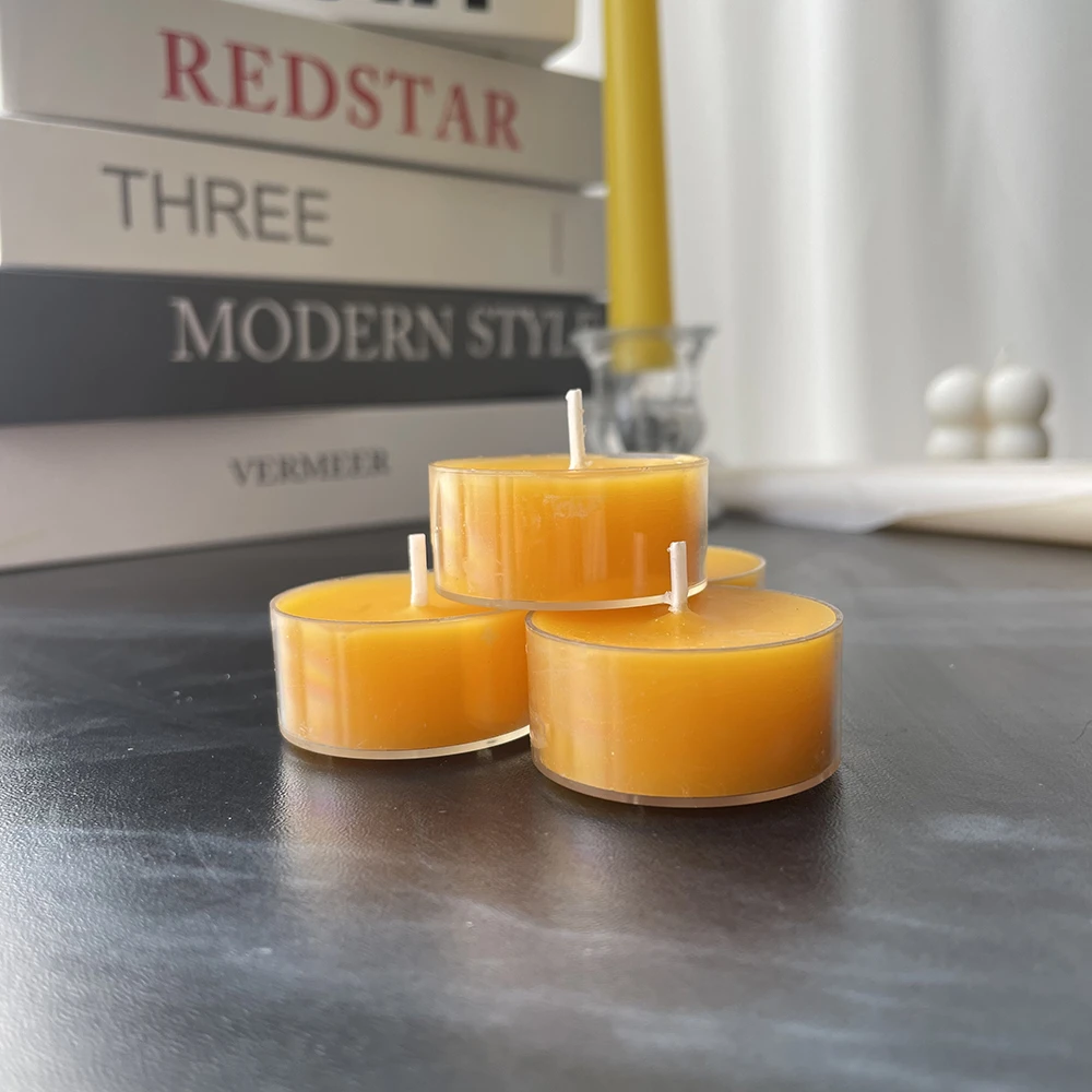 How to Make Beeswax Tealight Candles