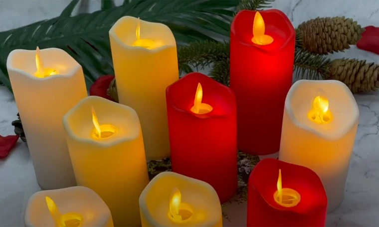 Moving Wick LED Candle