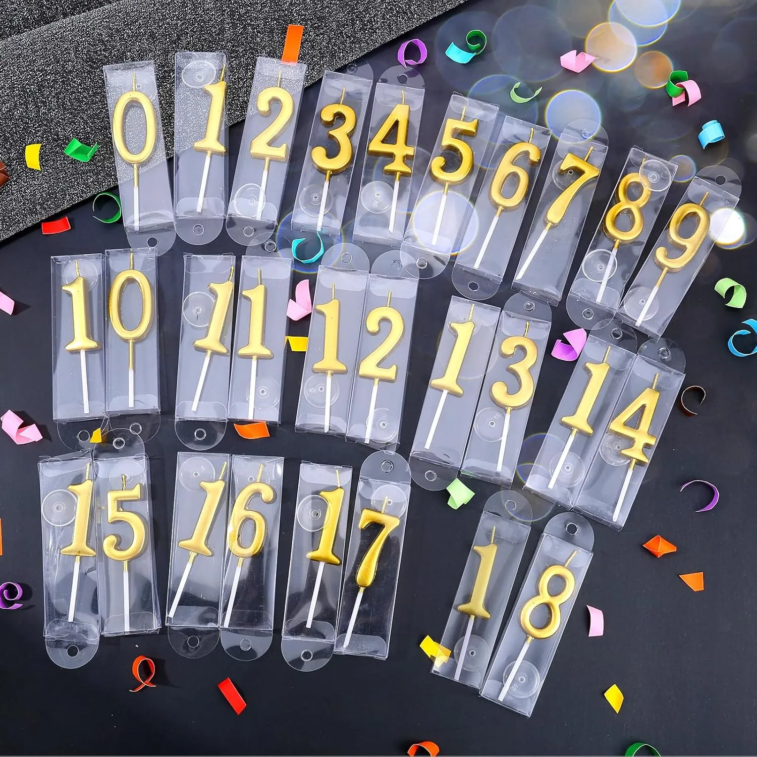 number birthday candles