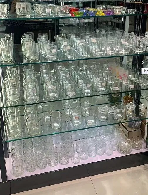 glass candle holder