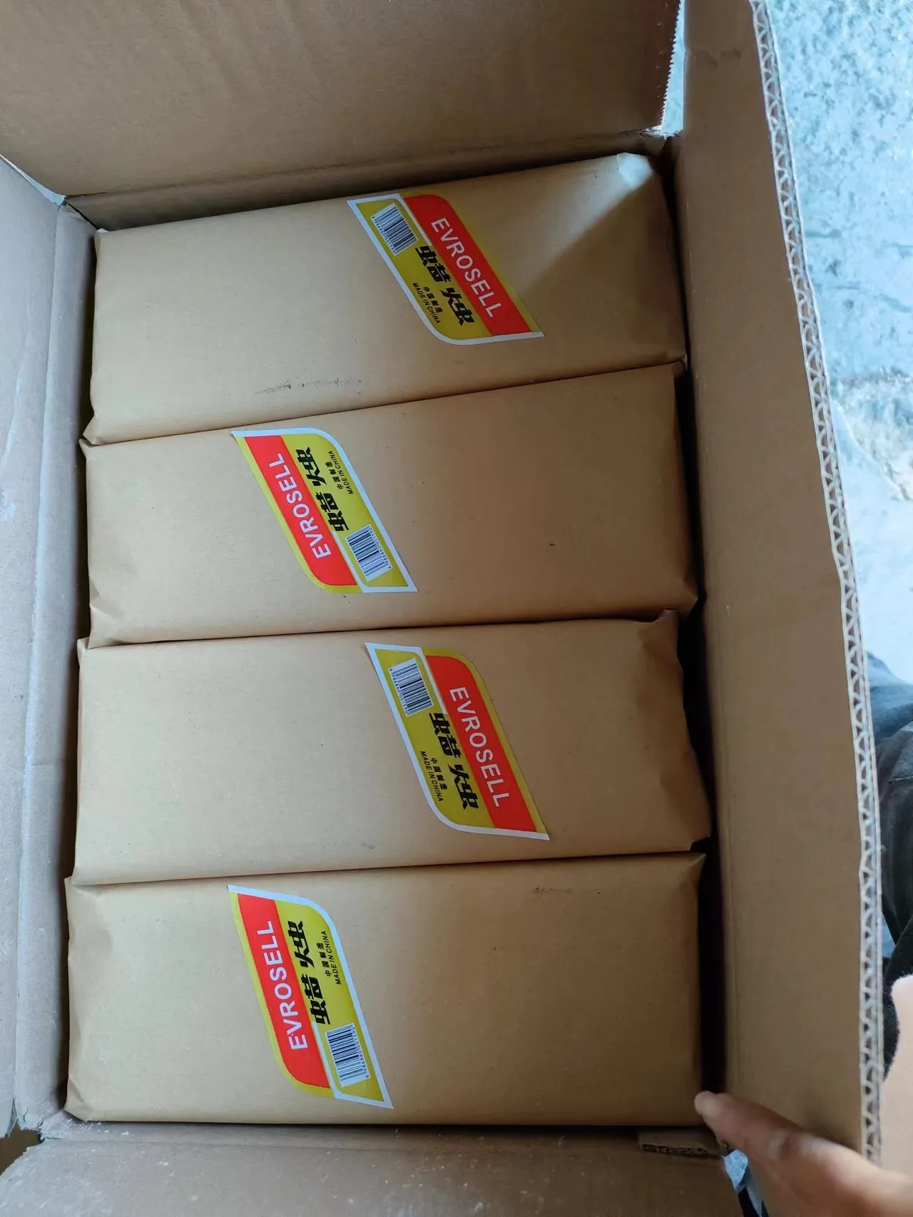 white stick candle package