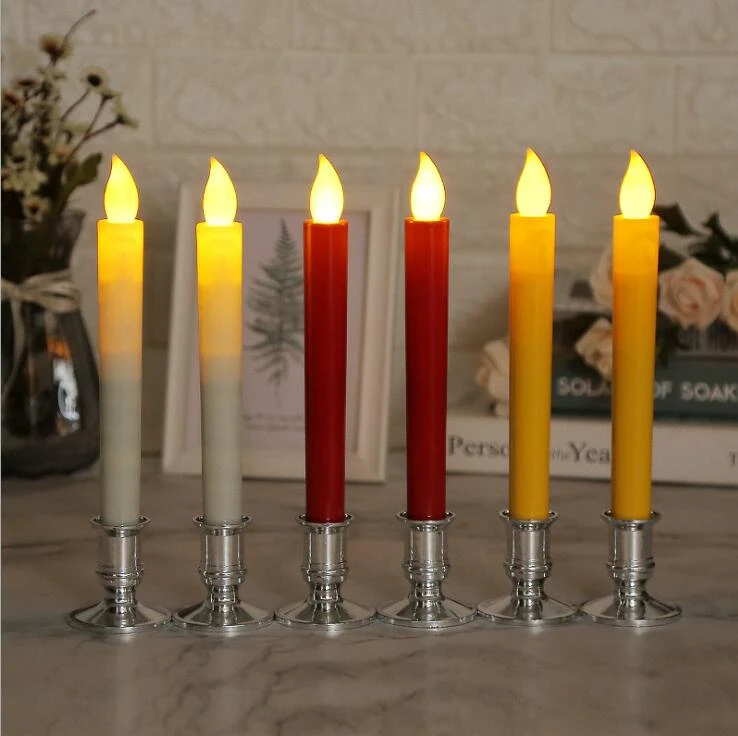 Battery Operated LED Taper Candles Window Candles
